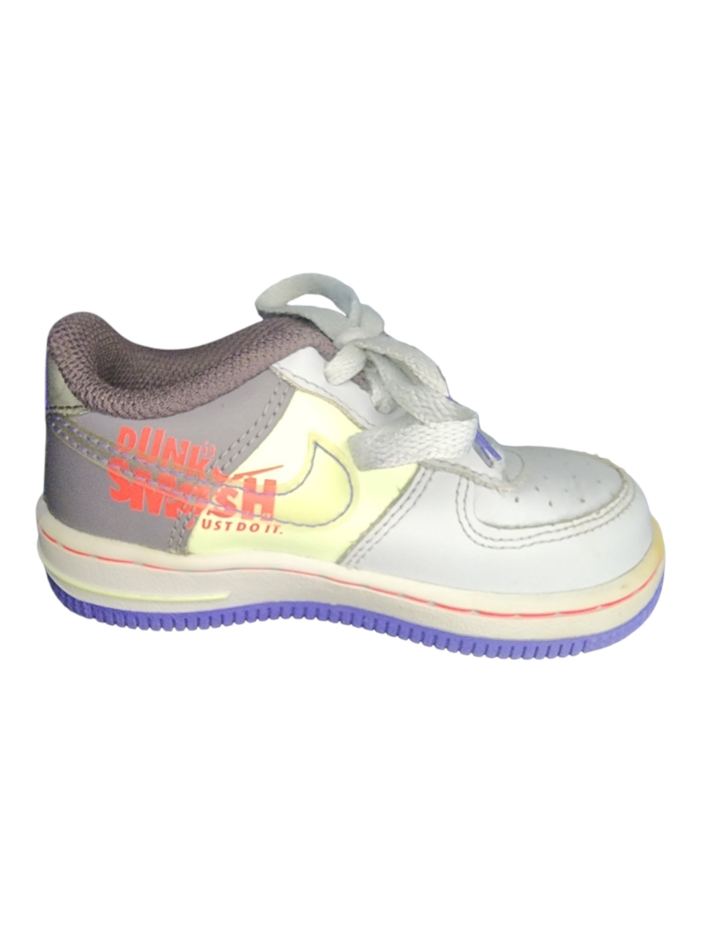 Nike Force 1 LV8 'Gray Green Blue', Baby Boys 7C - Picture 8 of 10